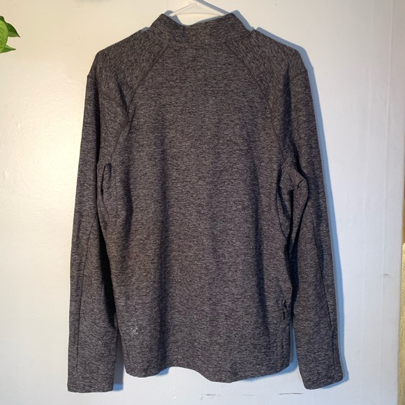 Lululemon Running Surge Warm Half-Zip - Men’s - Medium - Gray - Picture 4 of 7
